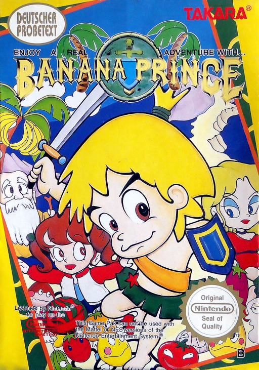 Banana Prince (Germany) box art